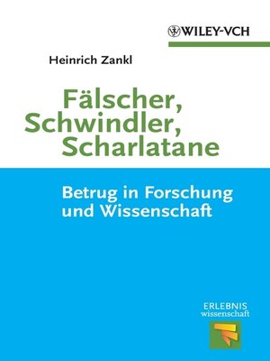 cover image of Fälscher, Schwindler, Scharlatane